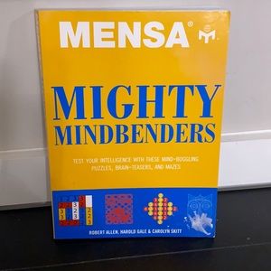 NEW. Mensa Mighty MindBenders. 200 + Pages.